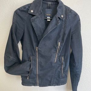 Diesel denim moto jacket